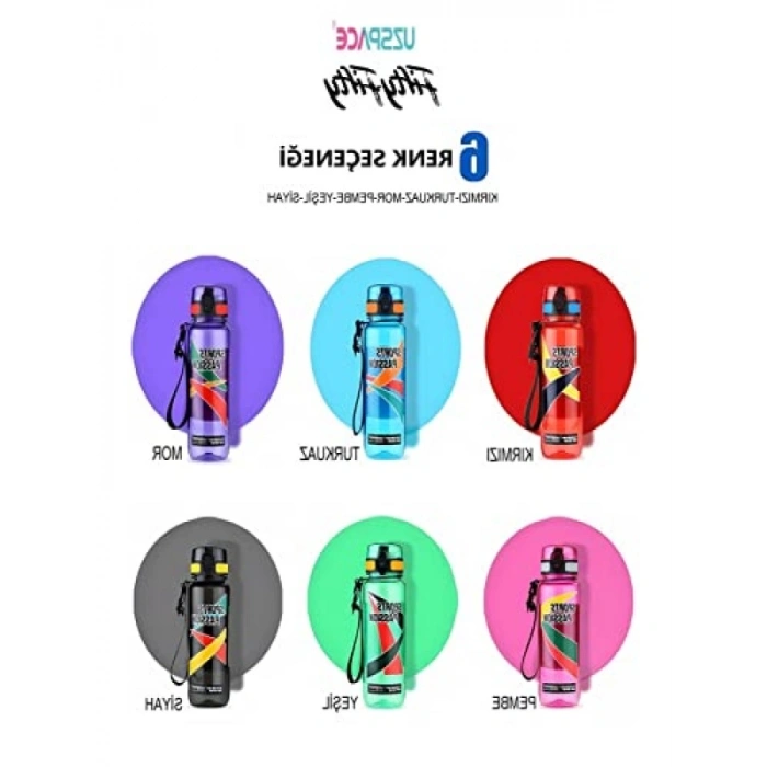 Kaydırmaz Tutma Özellikli 500 ml Su Matarası