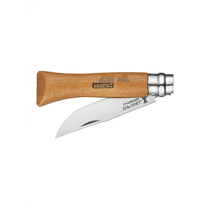 Kayın Saplı Karbon Çelik Çakı - No: 8