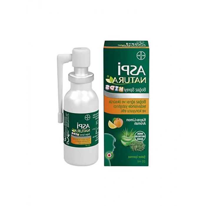 Kayısı-Limon Aromalı Boğaz Spreyi, 20 ml