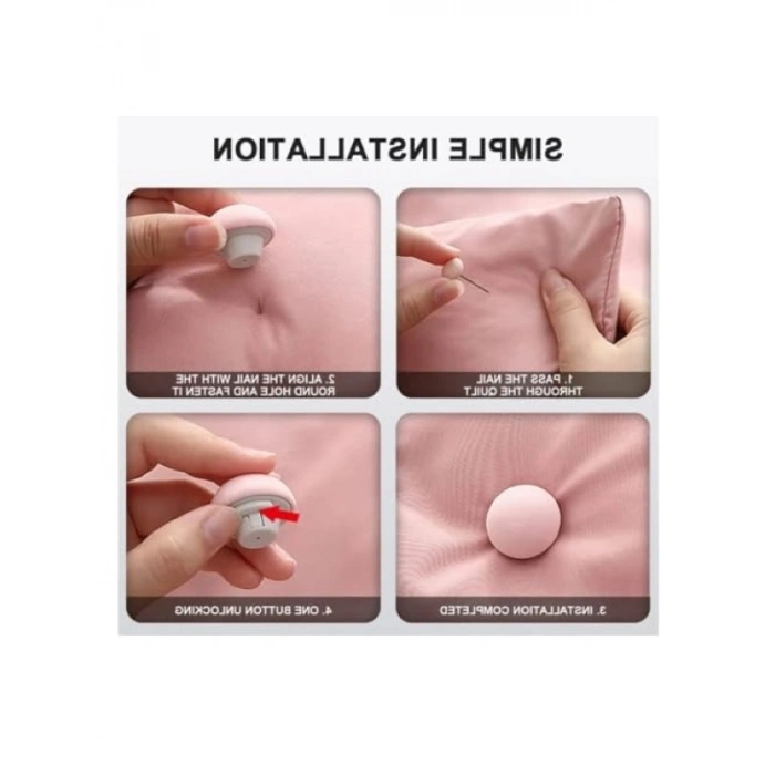 Kaymayı Önleyen Yorgan Tutucu Klips Seti - 16 Adet