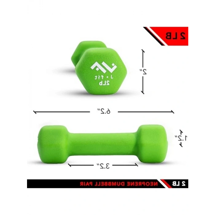 Kaymaz Altıgen Dambıl Seti - Renk Kodlu