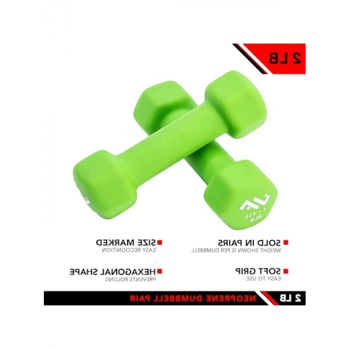 Kaymaz Altıgen Dambıl Seti - Renk Kodlu