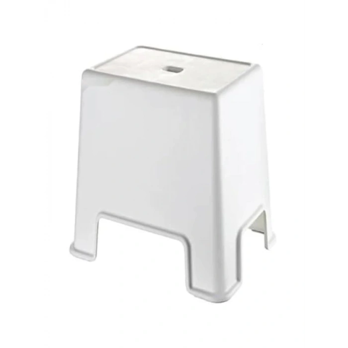 Kaymaz Banyo Taburesi - 150 kg Taşıma Kapasiteli Sert Plastik