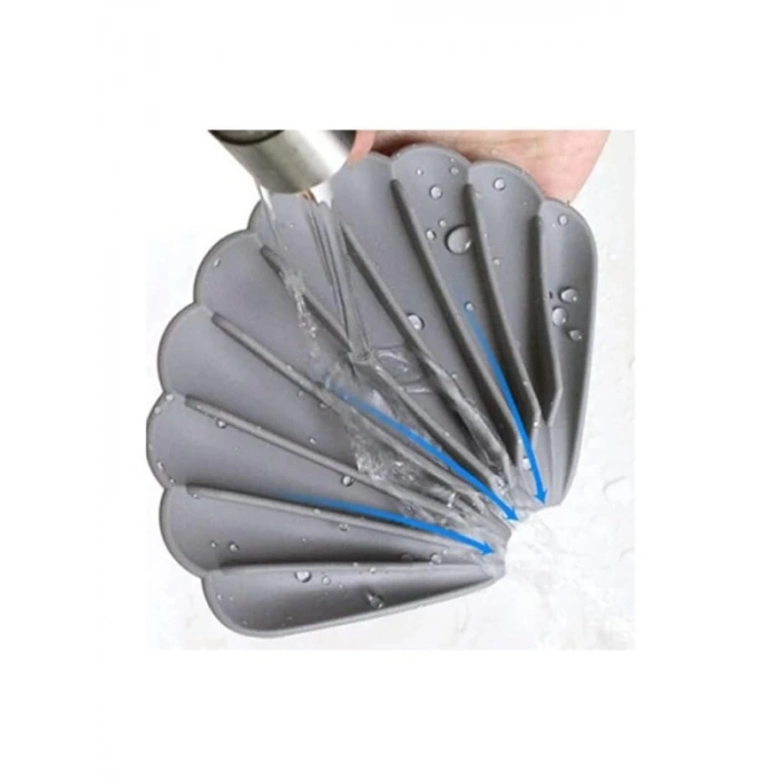 Kaymaz İstiridye Şekilli Silikon Sabunluk