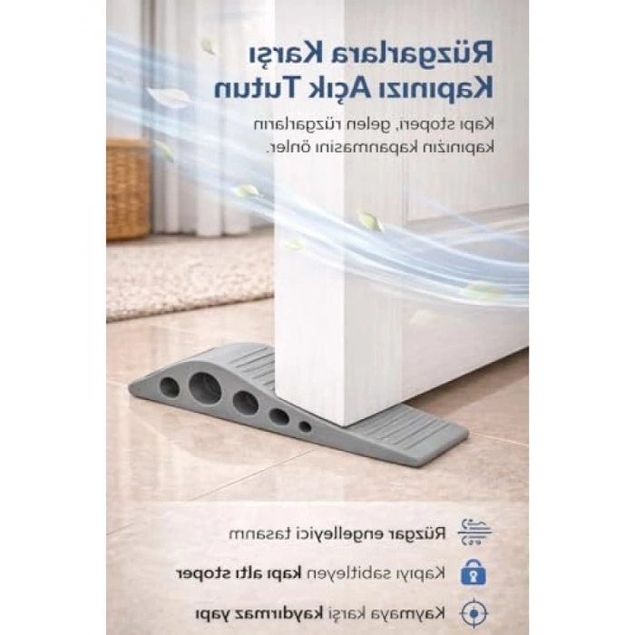 Kaymaz Kapı Altı Takozu, Çoklu Yükseklik Ayarlı, 3lü Set