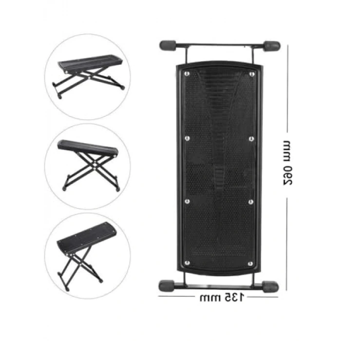 Kaymaz Metal Gitar Ayak Sehpası