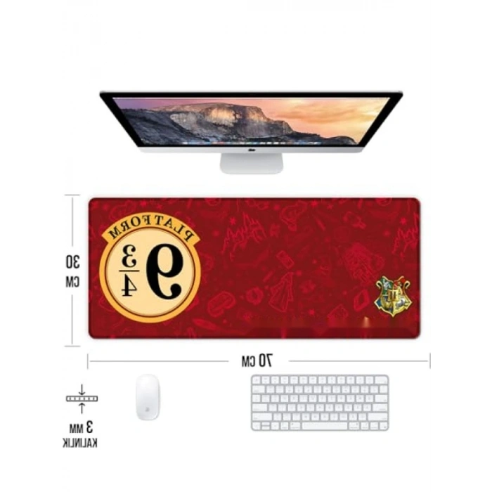 Kaymaz Oyun Klavye ve Mouse Pad, 70x30 cm