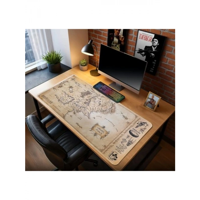 Kaymaz Oyun Klavye ve Mouse Pad 80x40 cm