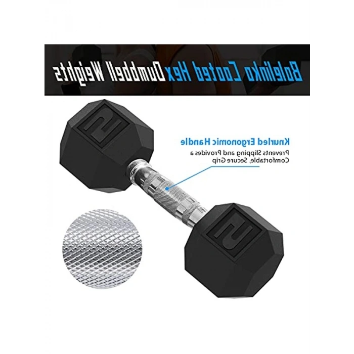Kaymaz Saplı Dambıl, 1.4-45.4 Kg Ağırlık Aralığı ile
