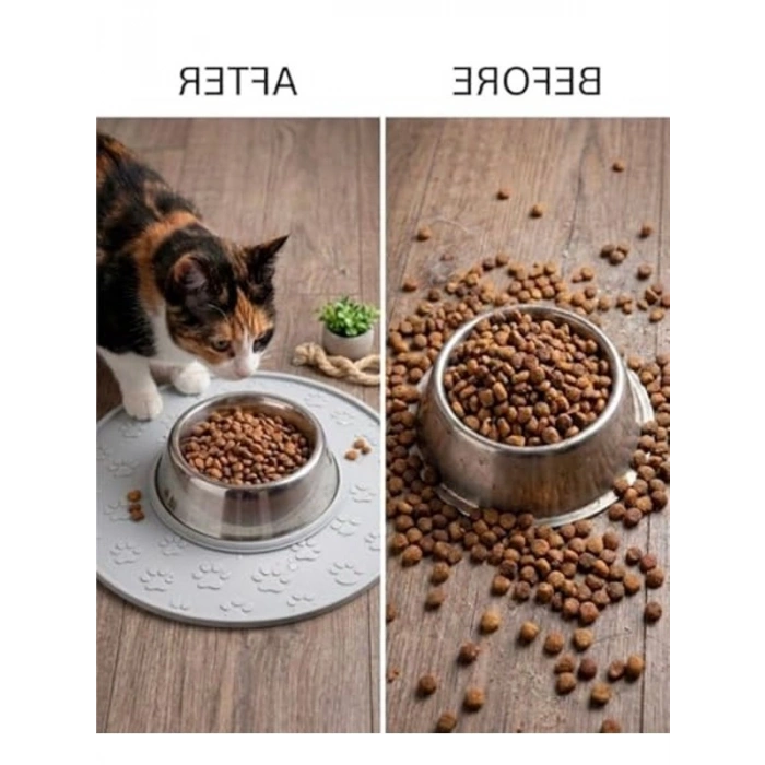 Kaymaz Silikon Mama Matı, Yıkanabilir ve Kullanımı Kolay