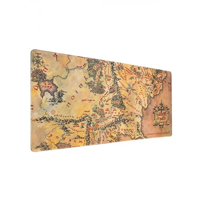 Kaymaz Su Geçirmez Oyun Mouse Pad, Yüzüklerin Efendisi Temalı