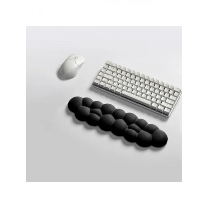 Kaymaz Tabanlı Ergonomik Klavye ve Mouse Bilek Destek Seti, Nefes Alan Kumaş