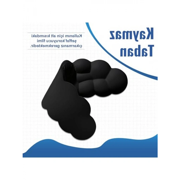 Kaymaz Tabanlı Ergonomik Klavye ve Mouse Bilek Destek Seti, Nefes Alan Kumaş