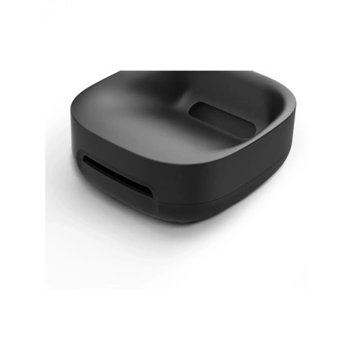 Kaymaz Tabanlı Kompakt Sabunluk - Mat Siyah