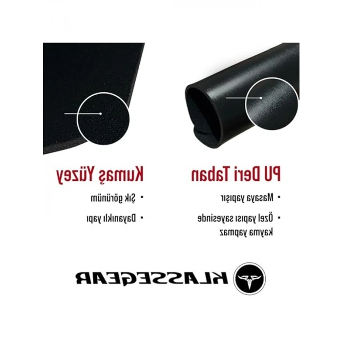 Kaymaz Tabanlı Mouse Pad, 29x24 cm, Ofis için Ergonomik Tasarım