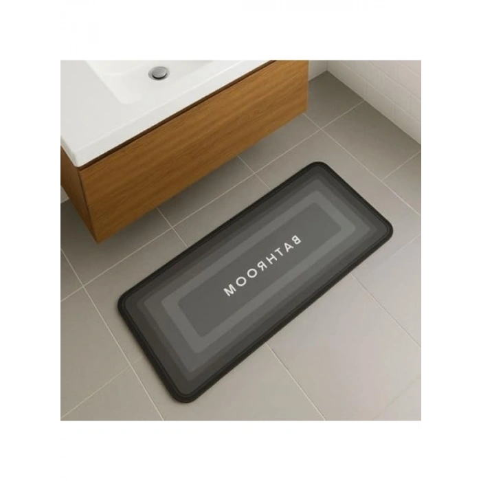 Kaymaz Tabanlı Su Emici Uzun Paspas - 40 x 120 cm