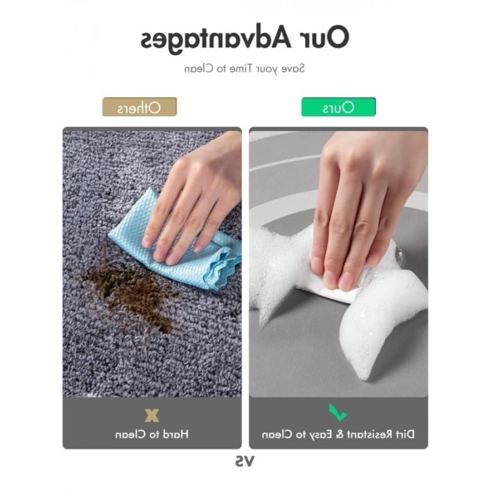 Kaymaz ve Süper Emici Banyo Paspası - 58 cm