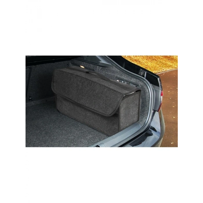 Keçe Malzemeden Yapılmış 3 Renkli Araç Organizer Çanta