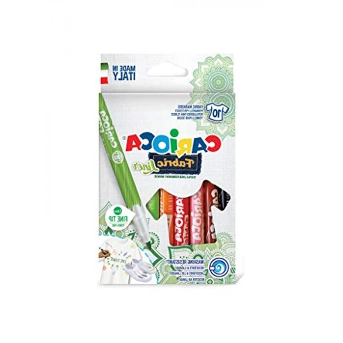 Keçeli Kumaş Boya Kalemi Seti, 10lu Paket