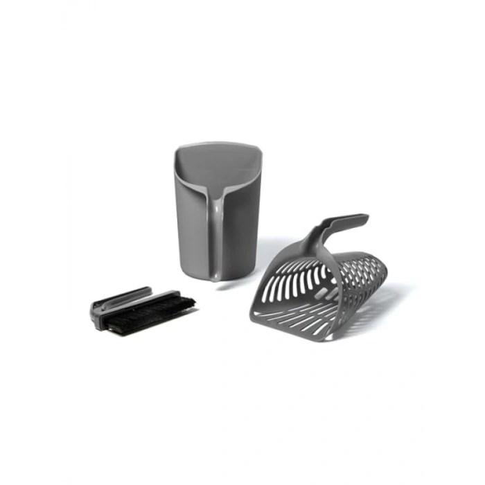 Kedi Bakım Seti - Tırmalama Pedi ve Kum Küreği