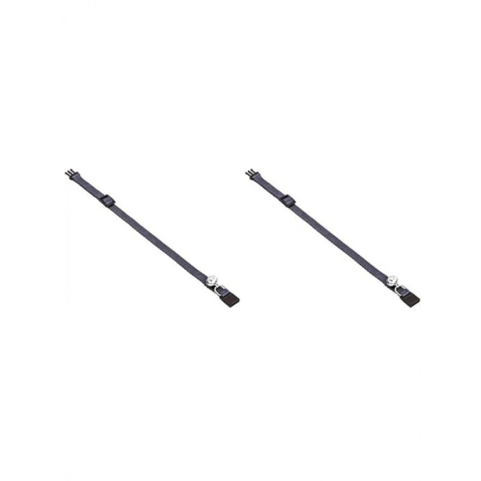 Kedi Boyun Tasması, Çıngıraklı, 30 cm, Koyu Mavi (2li Paket)