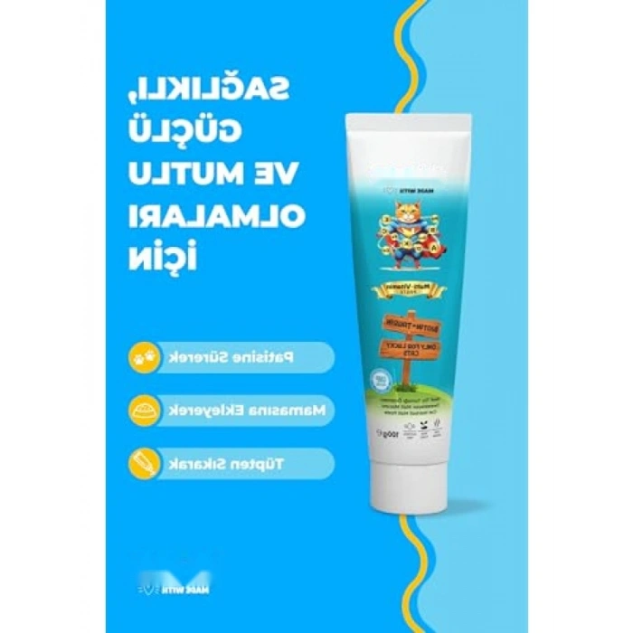 Kedi için Multivitamin Takviyesi - 100 gram