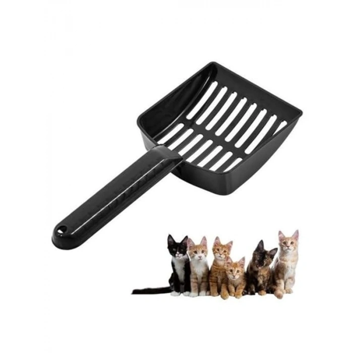 Kedi Kumu Temizlemek İçin Plastik Eleme Küreği, Pratik Kullanım