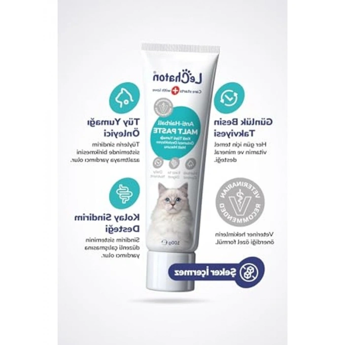 Kedi maltı, tüy yumağı önleyici, 100 gr, etkili formül