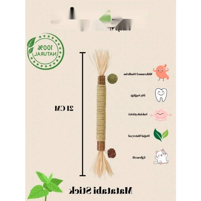 Kedi Naneli Matatabi Çubuğu, 1 Adet