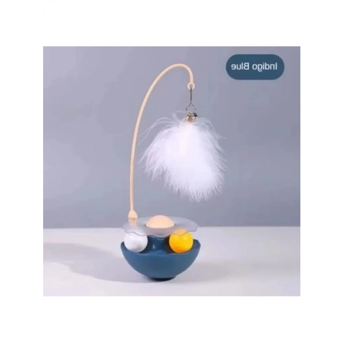 Kedi Nanesi İçeren Yalama Topu - İnteraktif Oyuncak