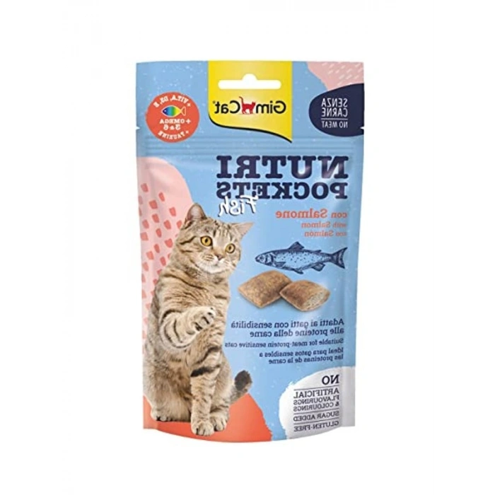 Kedi ödül tableti, somonlu, 60 gr lezzetli atıştırmalık