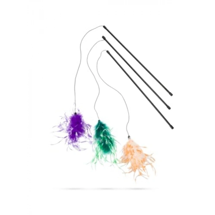 Kedi Oltası Tüy Topağı Uç, 70 cm Uzunluk