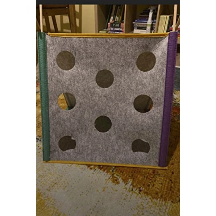 Kedi Oyun Çadırı ve Yatak, Kaliteli Keçe Malzeme