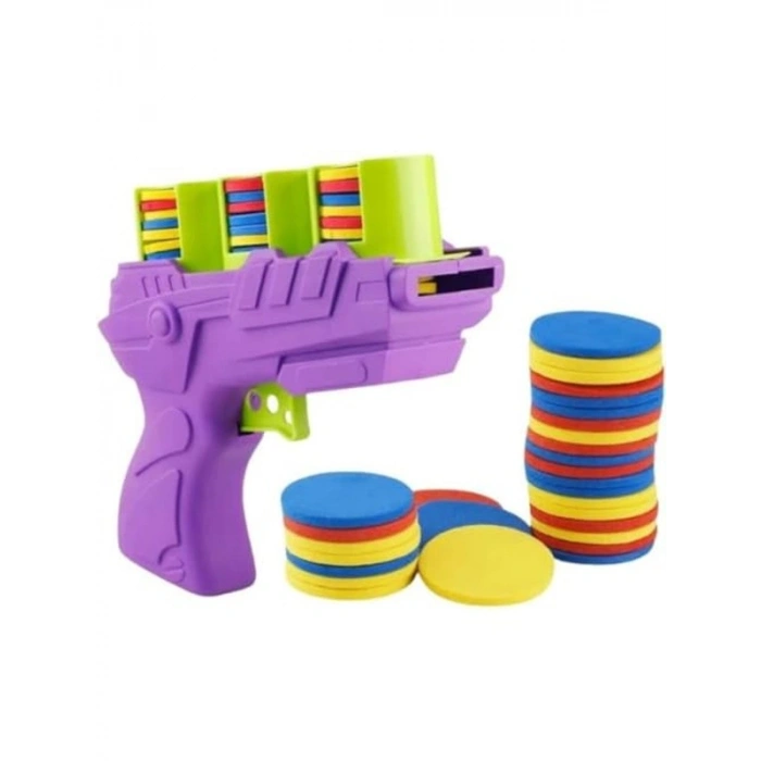 Kedi Oyun Tabancası, Eva Disk Tabancası ile Eğlenceli Oyun