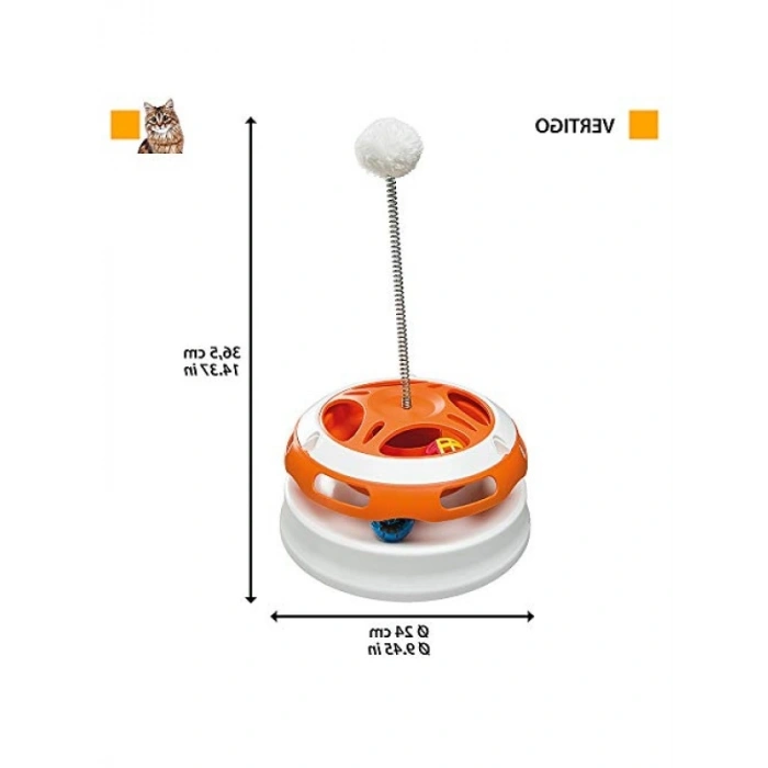 Kedi Oyuncağı, Vertigo Atlı Karınca, Ø 24 X 36.5 Cm