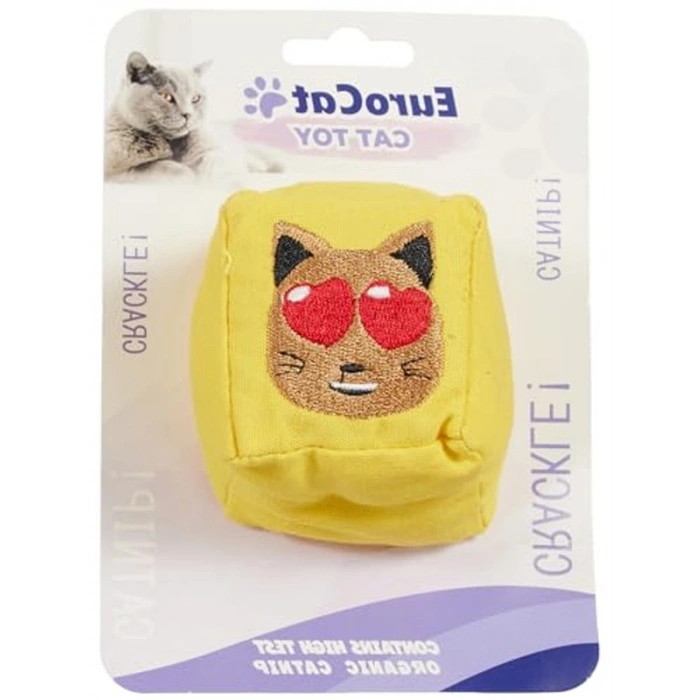 Kedi Suratlı Küp Şekilli 6 Cm Oyuncak