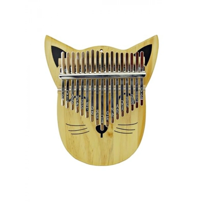 Kedi Temalı Kalimba, Eğlenceli ve Eğitici Müzik Aleti