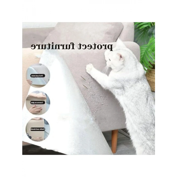 Kedi Tırmalama Matı - Düzeltilebilir Kendinden Yapışkanlı