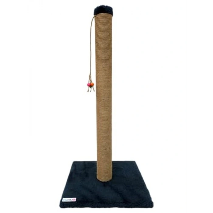 Kedi tırmalama tahtası, 82 cm uzunluk, tek parça ekru renk