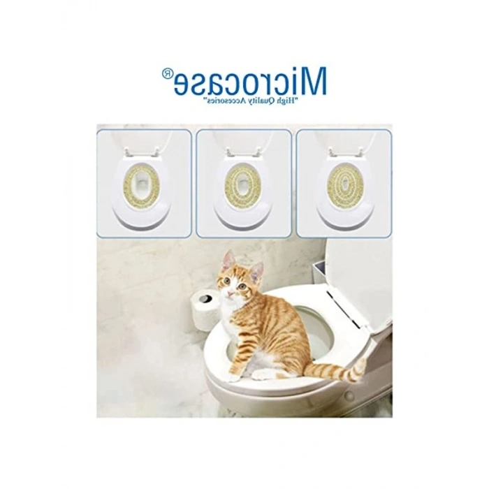 Kedi Tuvalet Eğitim Seti, Kedi Klozet Aparatı ile Pratik Eğitim Çözümü