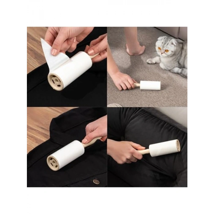 Kedi ve Köpek Tüy Toplayıcı Rulo, 300 Yaprak