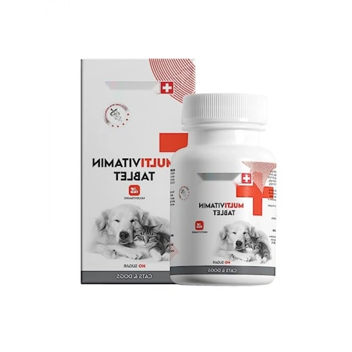 Kedi ve Köpekler İçin Multivitamin Tablet 75 Adet