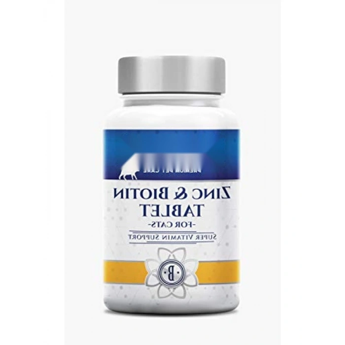Kediler İçin Çinko ve Biotin İçeren Vitamin Tableti