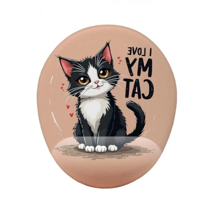 Kedimi Seviyorum Temalı Mouse Pad