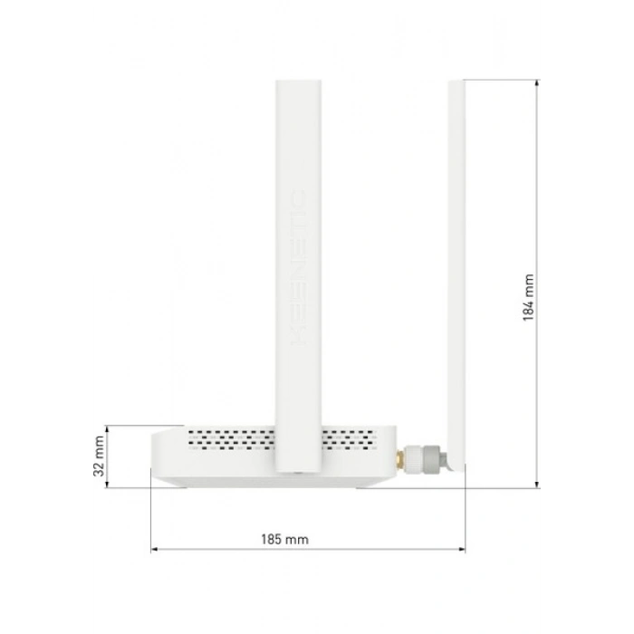 Keenetic Runner 4G N300 Wi-Fi Mesh Ebeveyn Kontrol Fiber VPN Router 4G Modem Cat.4 4x100Mbit/s KN-2212