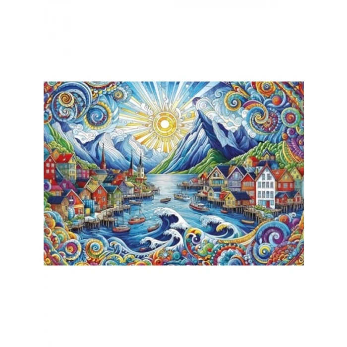 Kelt Rüzgarı Temalı 1500 Parça Puzzle