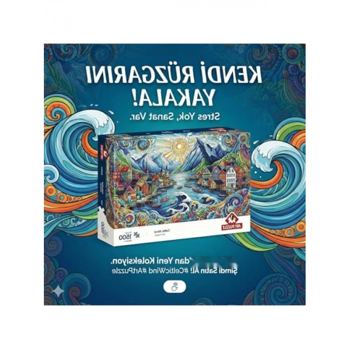 Kelt Rüzgarı Temalı 1500 Parça Puzzle