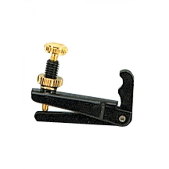 Keman Siyah Çelik Teller için Altın Vidalı Finetuner