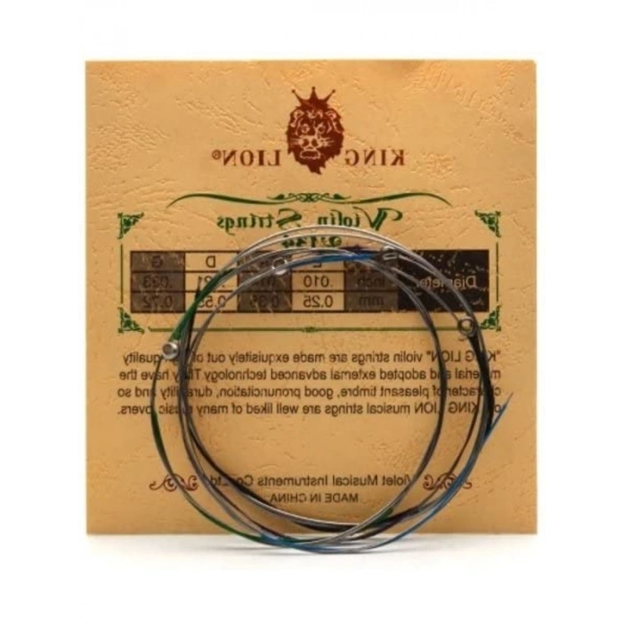 Keman Teli Takımı - Nikel Alaşımlı Çelik Çekirdek, 0.25-0.72 Ölçüsü