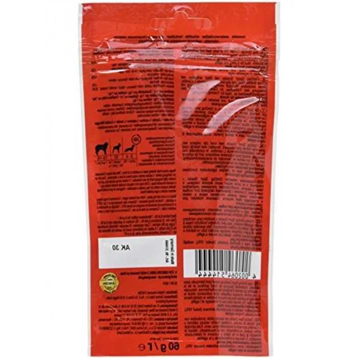 Kemik Şeklinde L-Karnitinli Köpek Atıştırmalıkları, 60 Gr